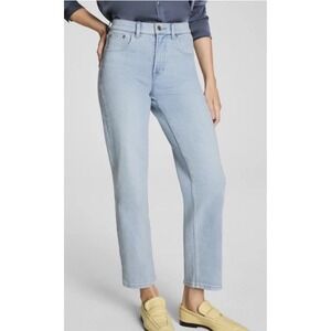 SPANX 90s Straight Leg Jeans Size 18 Light Wash Straight Women's Stretch #L3-7